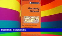 Ebook deals  Michelin Germany Mideast Map 544 (Maps/Regional (Michelin))  Buy Now