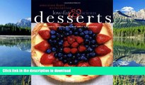 EBOOK ONLINE  American Heart Association Low-Fat   Luscious Desserts: Cakes, Cookies, Pies, and