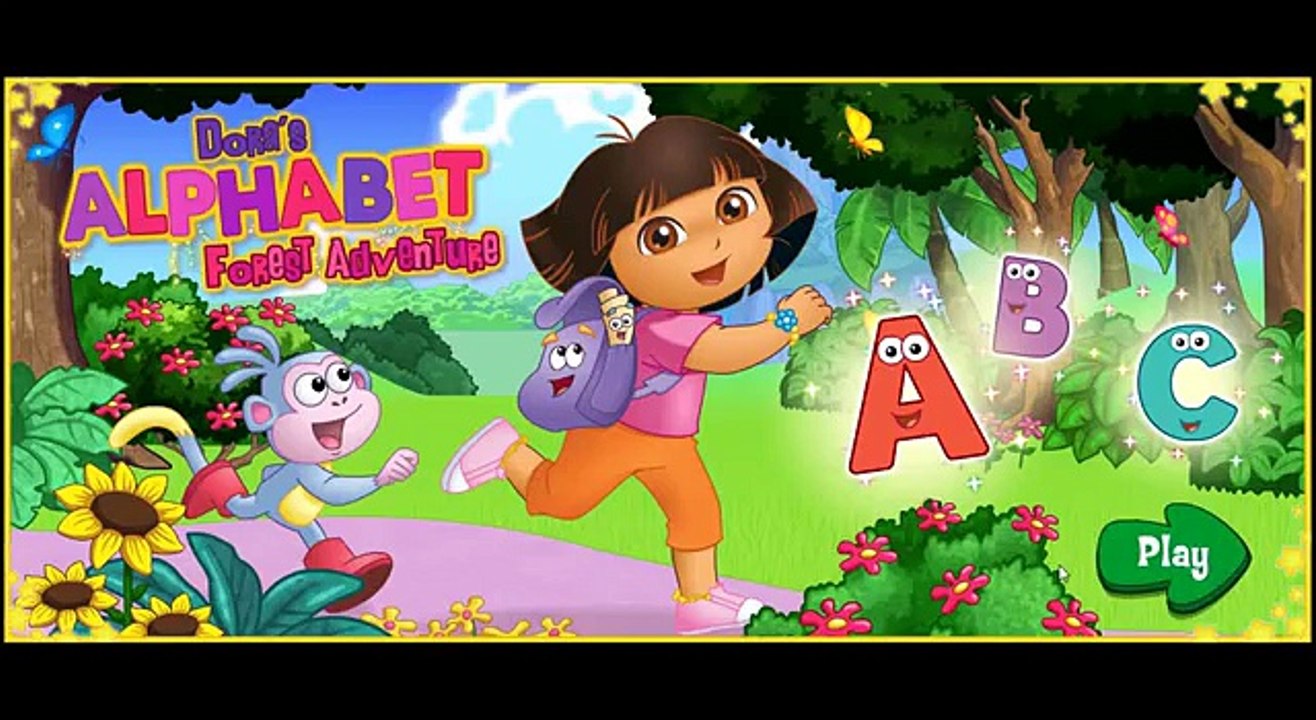 Dora the Explorer Dora Alphabet Forest Adventure Game for Kids Full HD Video