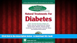Best book  Natural Treatments for Diabetes online