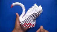 ORIGAMI 3D SWAN -ORIGAMI 3D CISNE