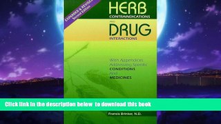 Read book  Herb Contraindications And Drug Interactions, Second Edition online to download