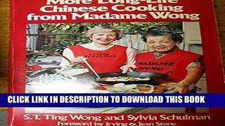[PDF] More Long-Life Chinese Cooking from Madame Wong Popular Collection
