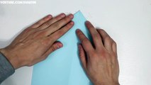 Wie kann man Flugzeug aus Papier falten / basteln?