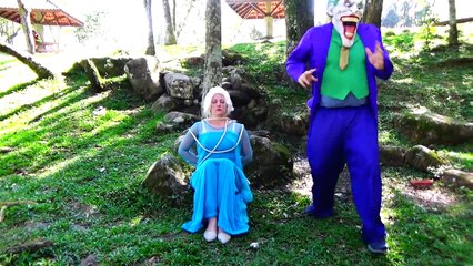 Download Video: Spiderman vs Bad Joker vs Frozen Elsa - FROZEN ELSA KIDNAPPED - Real Life Superheroes Funny