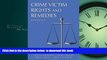 Read book  Crime Victim Rights and Remedies online pdf