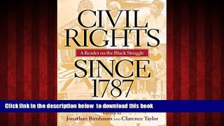 liberty books  Civil Rights Since 1787 online