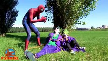 Joker vs Bad Joker Boy Frozen Elsa Kidnapped w Spiderman BAD BABY JOKER Real Life Superhero Movie 4K
