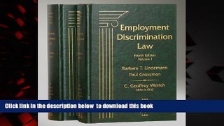 liberty books  Employment Discrimination Law, 4th Edition, 2 Volume Set online