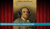 Read book  Constitutional Sound Bites online to download
