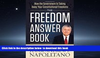Read book  The Freedom Answer Book: How the Government Is Taking Away Your Constitutional Freedoms