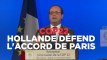 Hollande à la COP22 : l'accord de Paris est 