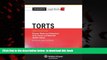 Read books  Casenotes Legal Briefs Torts: Keyed to Prosser Wade Schwartz Kelly   Partlett 12e