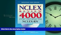 Pdf Online   NCLEXÂ® Review 4000: Study Software for NCLEX-RNÂ® (Individual Version) (NCLEX 4000)