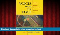 Read book  Voices from the Edge: Narratives about the Americans with Disabilities Act online to