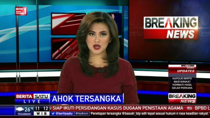 Situasi Markas Timses Ahok Setelah Penetapan Ahok Sebagai Tersangka
