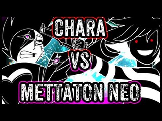 Undertale shots: Chara Vs Mettaton NEO