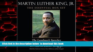 Best book  Martin Luther King: The Essential Box Set: The Landmark Speeches and Sermons of Martin