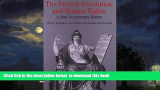 GET PDFbooks  The French Revolution and Human Rights: A Brief Documentary History (Bedford