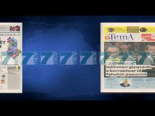 SHTYPI I DITES TITUJT KRYESORE TE GAZETAVE E MERKURE 16.11.2016 - News, Lajme - Kanali 7