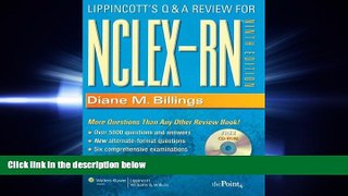FULL ONLINE  Lippincott s Q A Review for NCLEX-RN [With CD-Rom] (Ninth Edition)[9/E]
