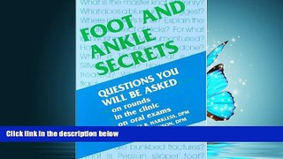Read Foot and Ankle Secrets, 1e FreeOnline Ebook