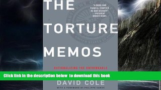 liberty book  Torture Memos: Rationalizing the Unthinkable online pdf