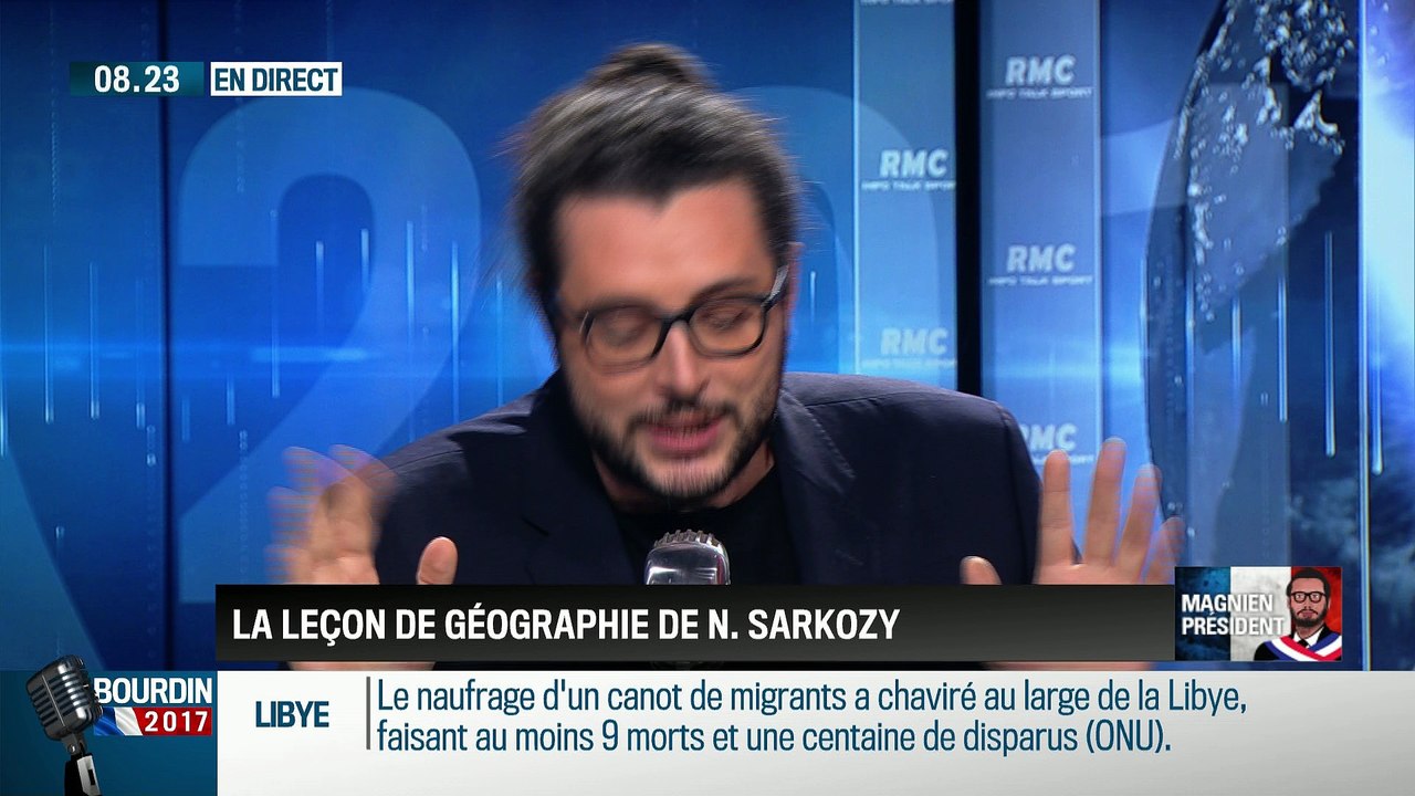 QG Bourdin 2017: Magnien président !: La leçon de géographie de Nicolas Sarkozy