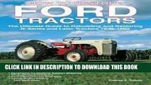 [PDF] Mobi How to Restore Ford Tractors: The Ultimate Guide to Rebuilding and Restoring N-Series