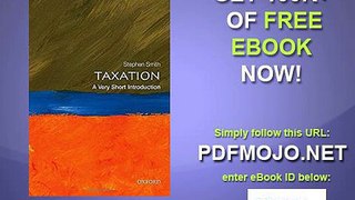 Taxation A Very Short Introduction (Very Short Introductions)