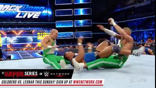 16-Man Tag Team Match SmackDown LIVE, Nov. 15, 2016