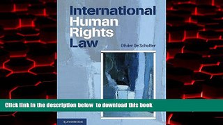 liberty books  International Human Rights Law: Cases, Materials, Commentary online
