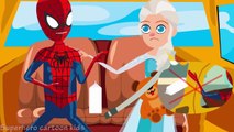 Spiderman and Elsa cartoons for Kids - Lesson for Kids: No littering - Best superheroes Kids Movies