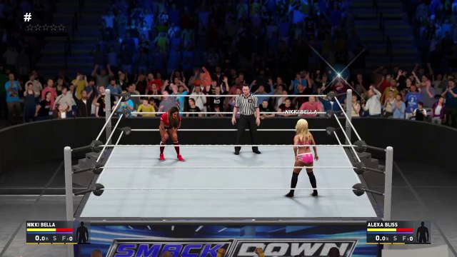 WWE 2K17 - Alexa Bliss Top Rope Jumping Bug