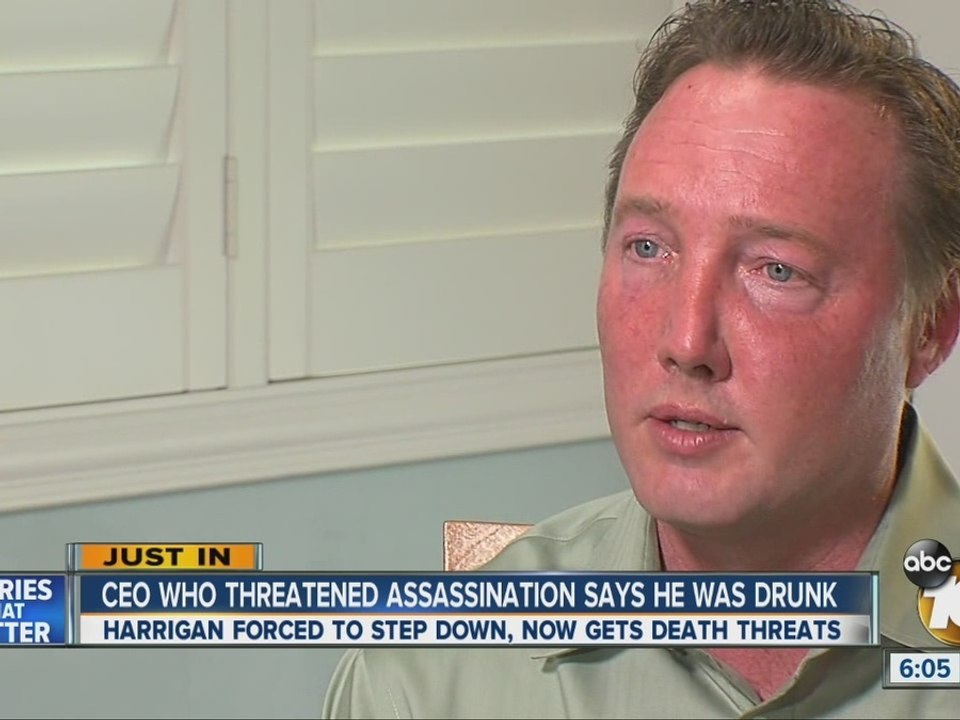 CEO who threatened the President-elect says he was drunk