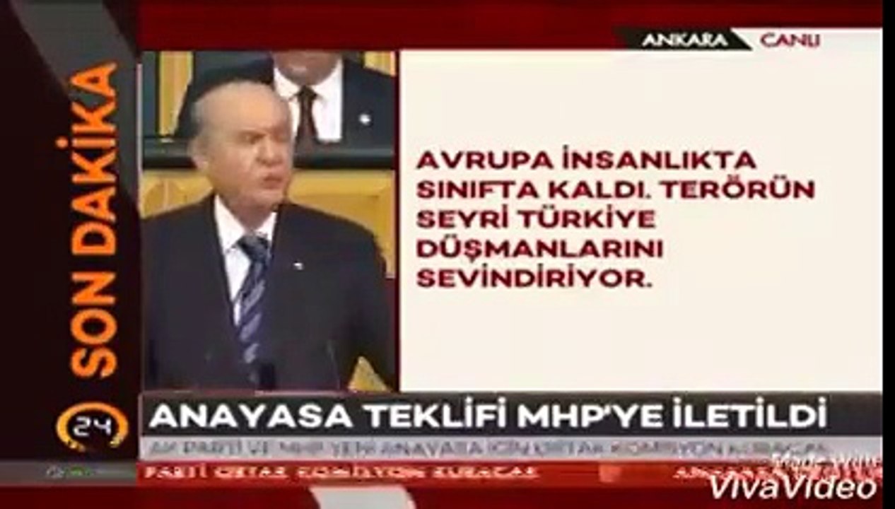 Bahçeli'den Avrupa'ya Devlet Tokadı! HELAL SANA BAHÇELİ!