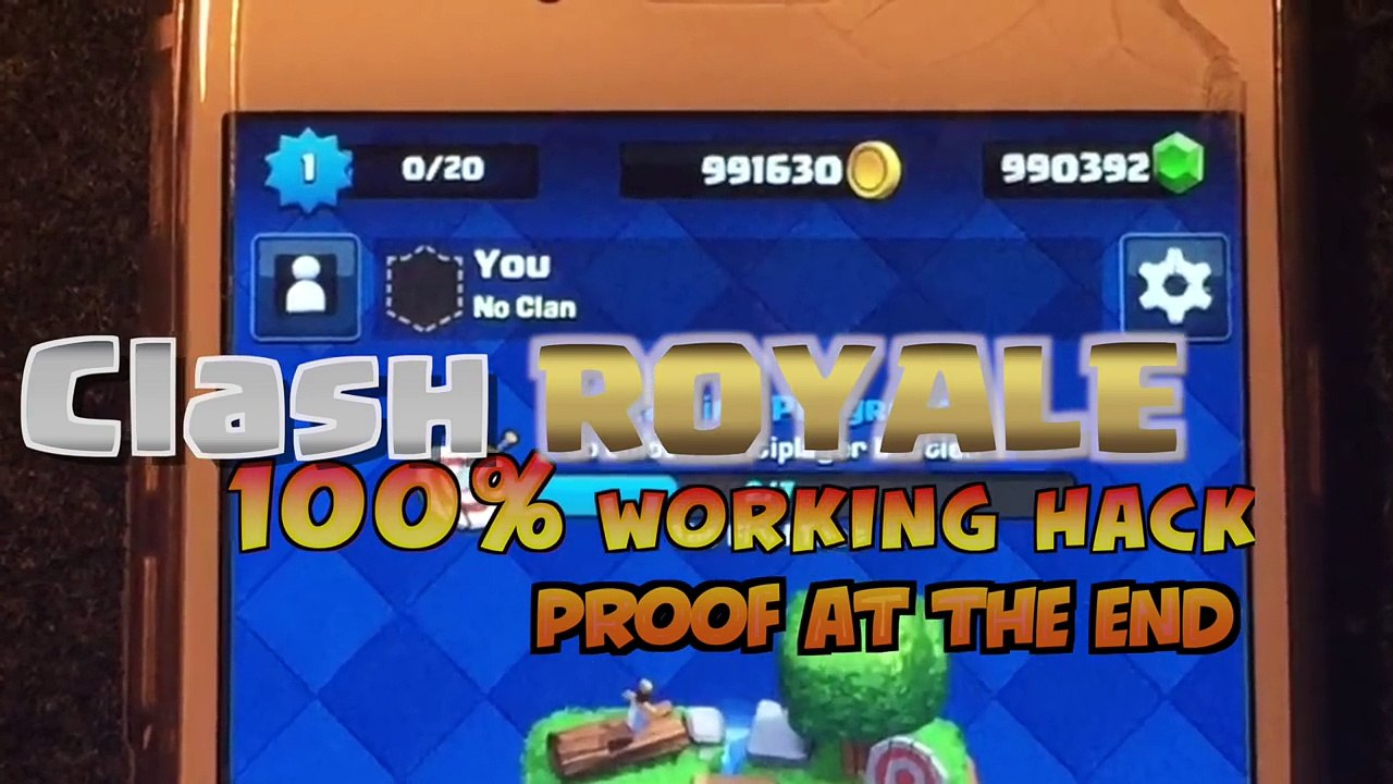 Clash Royale hack - clash royale gem hack - get 999999 gems!Good Hack!
