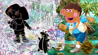 NEW PEPPA PIG DORA THE EXPLORER EPISODES Transforming Coloring Cartoon Full English Episode For Kids