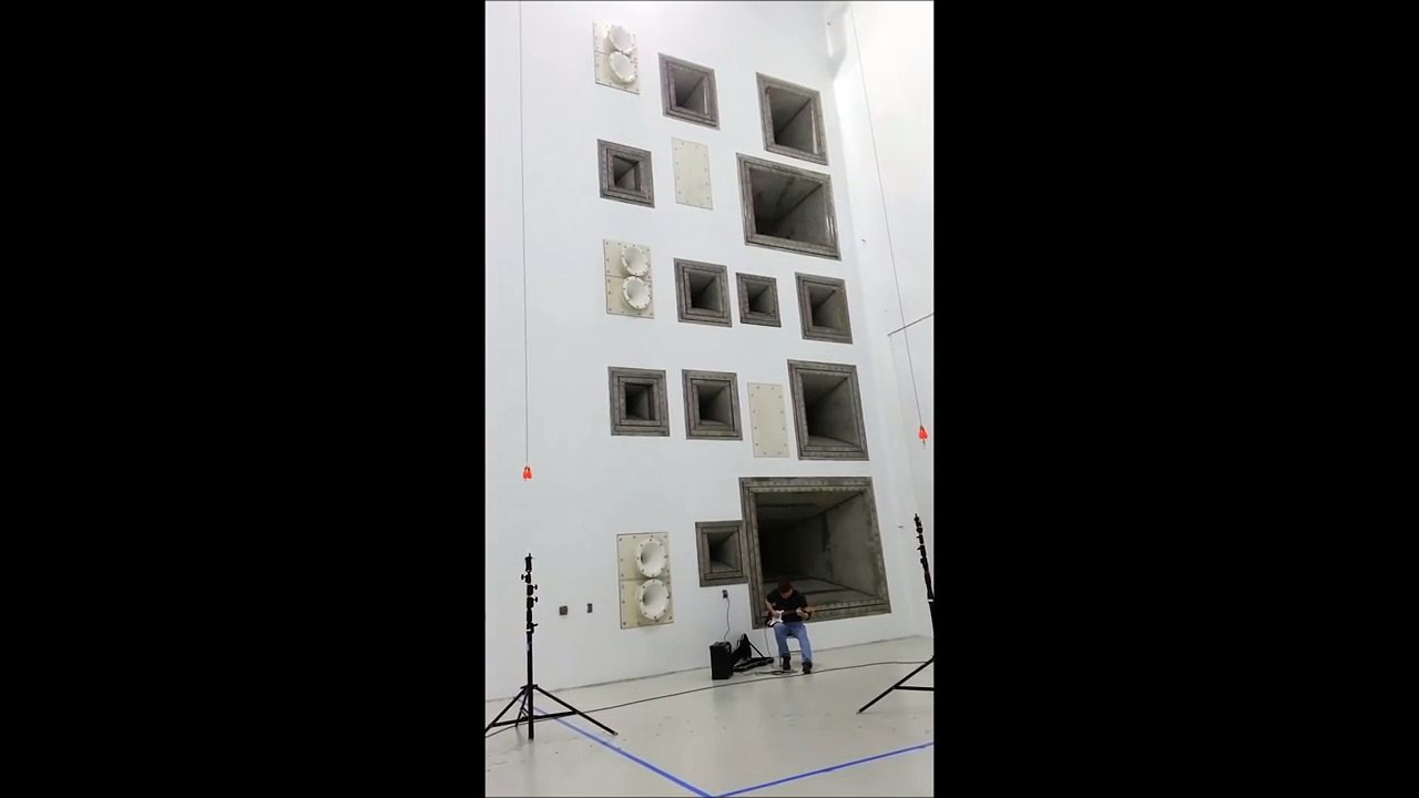 Pink Floyd - Another Brick In The Wall Solo in NASA Space Chamber - RATF - full size