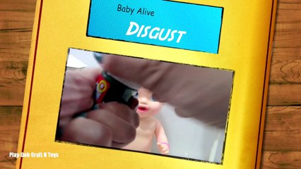Play Doh Baby Alive _Inside Out_Joy Sadness Disgust Inspired Costumes