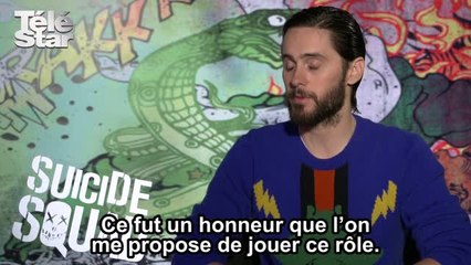 Suicide Squad : Jared Leto répond à telestar.fr