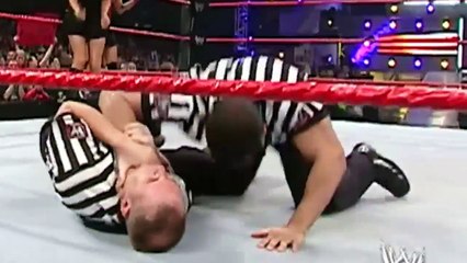 WWE Kurt Angle vs Maria | John Cena saved Maria HD