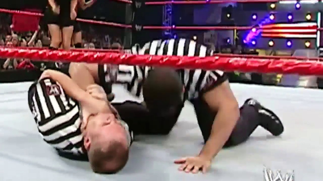WWE Kurt Angle vs Maria | John Cena saved Maria HD