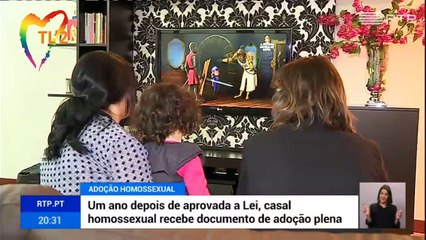 Adoção plena para casal homossexual- R T P (15-11-2016)