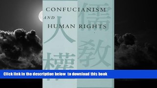 Best books  Confucianism and Human Rights online