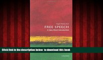 Read books  Free Speech: A Very Short Introduction (Very Short Introductions) full online