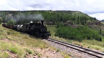 Cumbres and Toltec Steam Freight Train part3