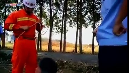 rescue man saves kids life must watch its Amazing