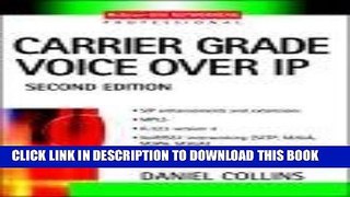 [PDF] Mobi Carrier Grade Voice Over IP (McGraw-Hill Networking Professional Carrier Grade Voice