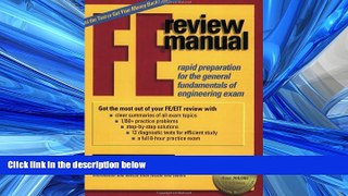FULL ONLINE  FE Review Manual: Rapid Preparation for the General Fundamentals of Engineering Exam